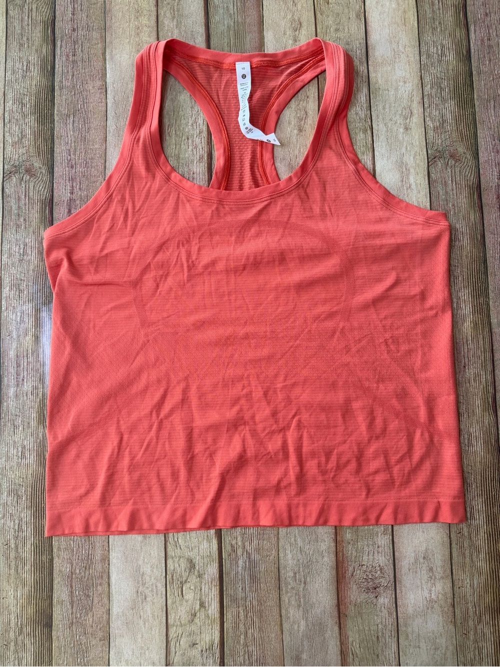 lululemon athletica Coral Racerback Crop Tank